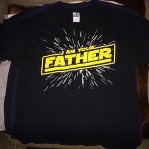 #1 Dad “I am your father” Shortsleeve tee